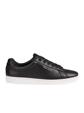 REBECCA MINKOFF Sneakers NWT Designer Soft Leather Lace Up Black Size 10